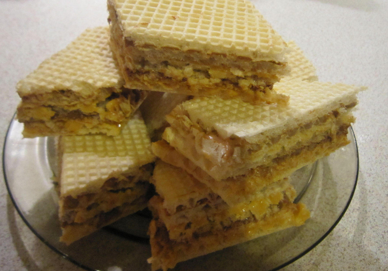 wafel dwukolorowy foto