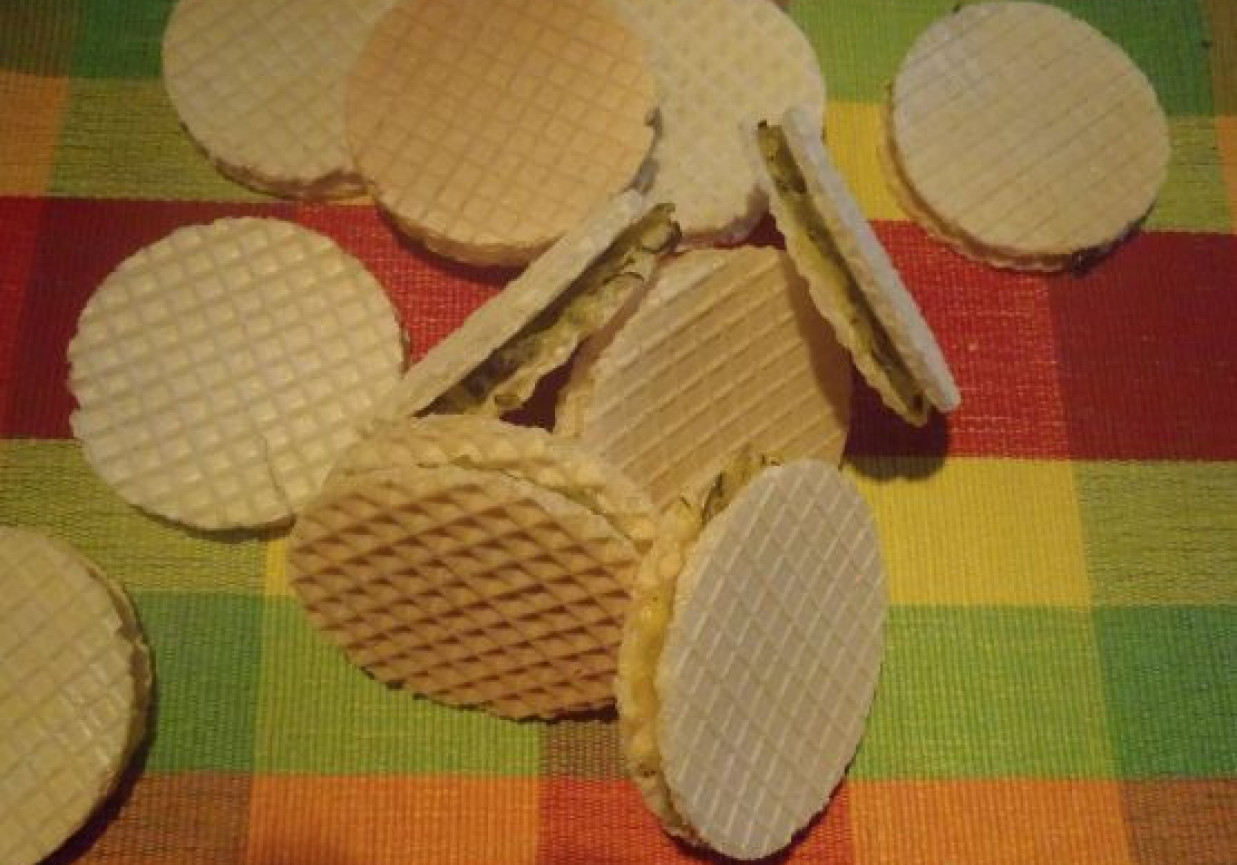 Wafelki z cukiną foto