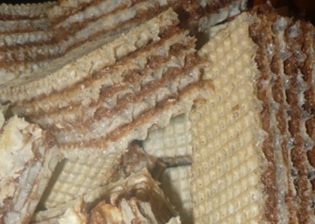 Fotografia przedstawiająca wafle kakaowe