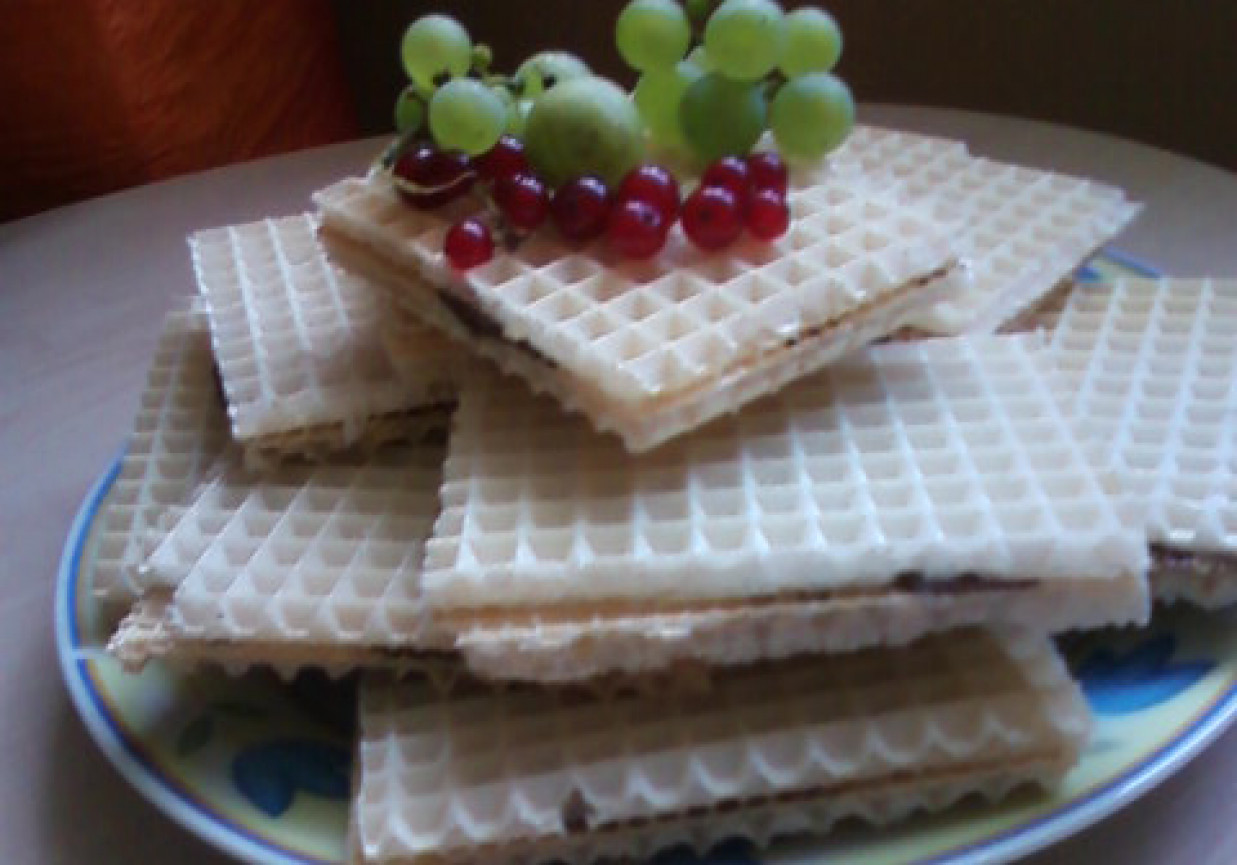 Wafle Z Nutella I Dzemem Wafle z nutellą - DoradcaSmaku.pl