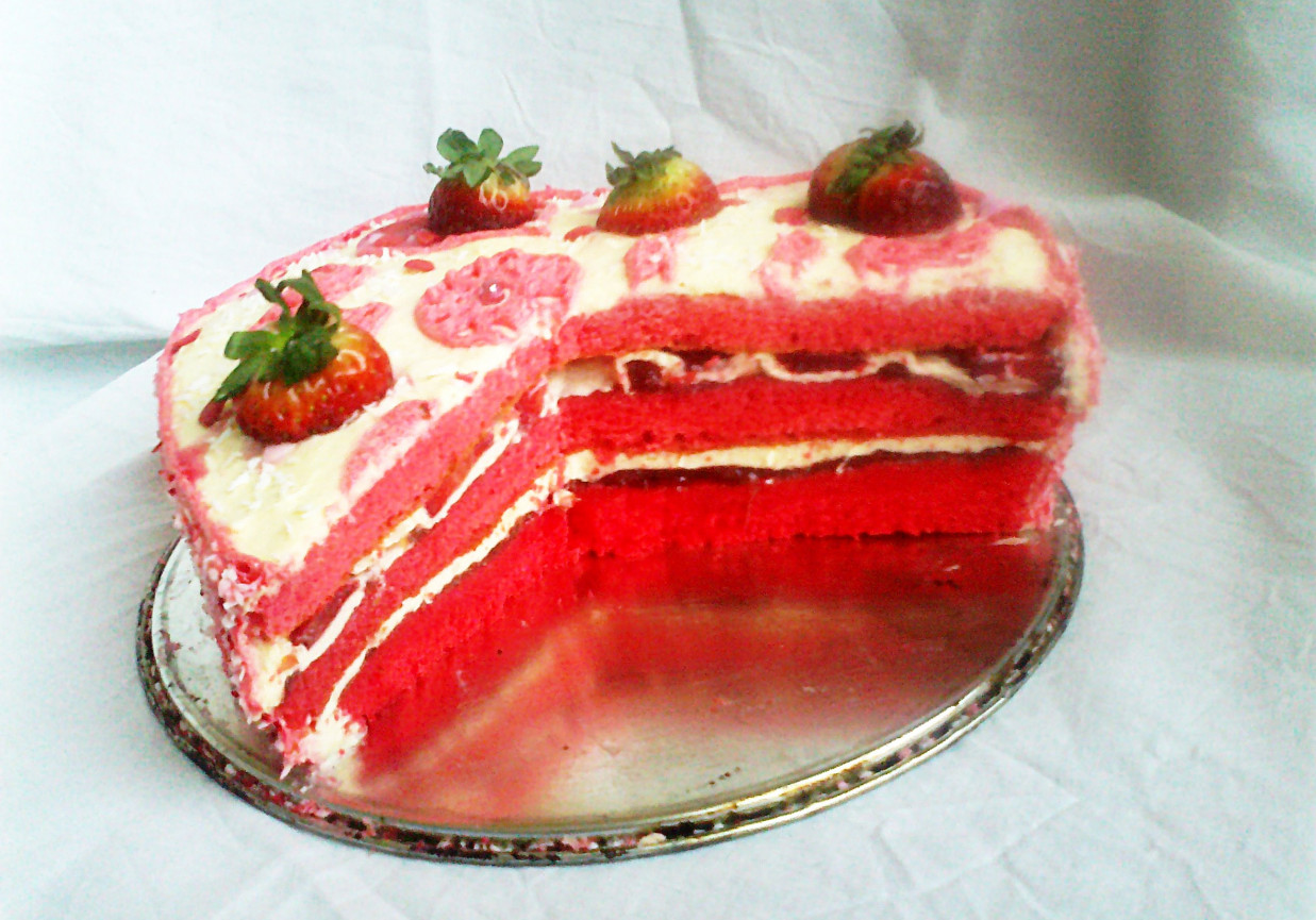 Walentynkowy tort foto