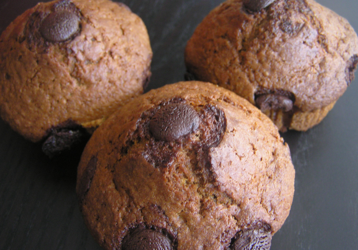 Waniliowe muffinki z piegami foto