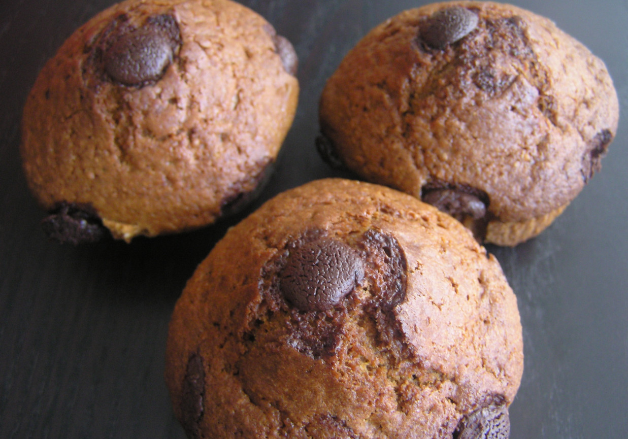 Waniliowe muffinki z piegami foto
