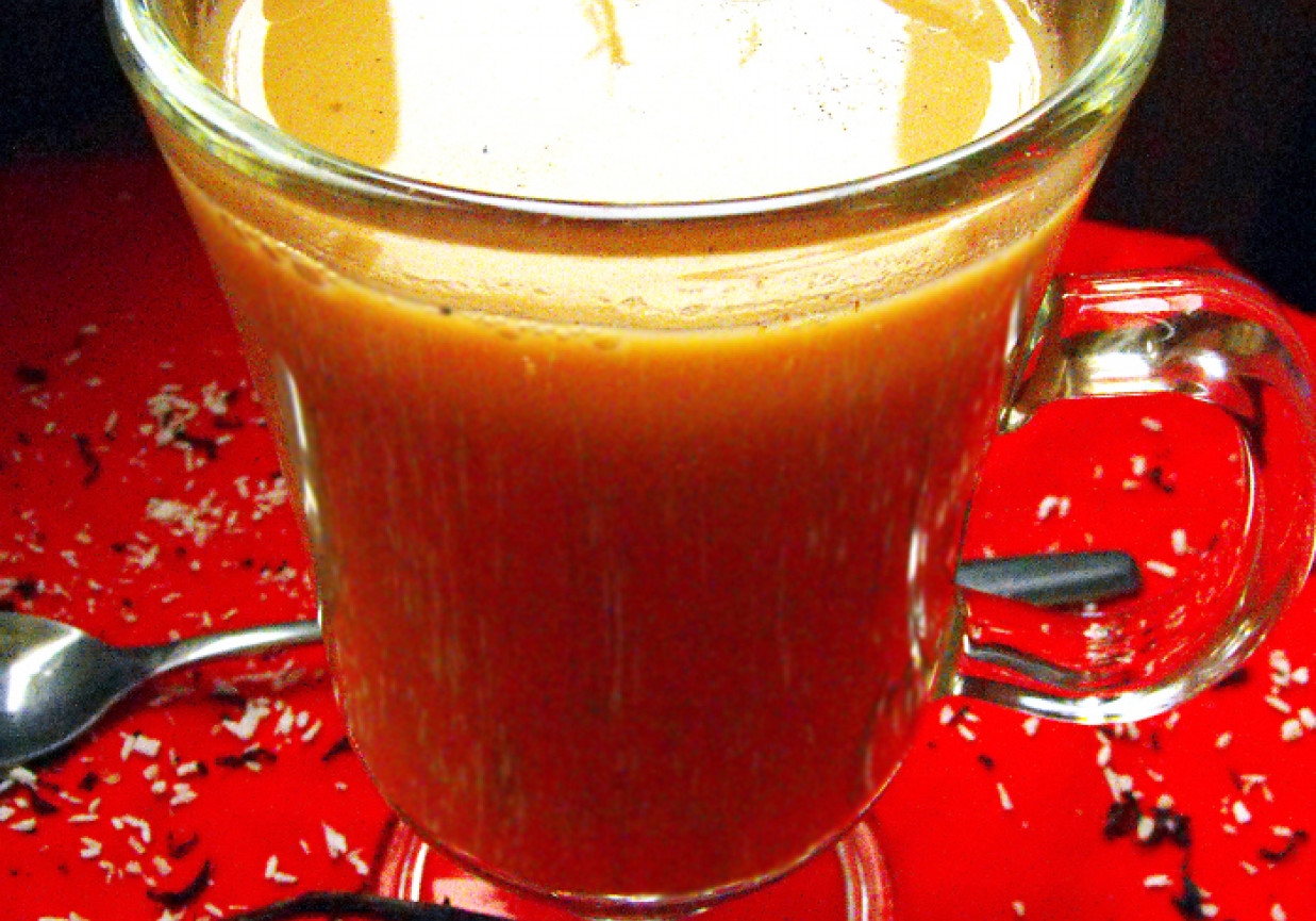 Waniliowo-kokosowa herbata foto