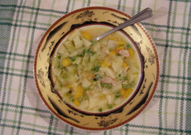 Fotografia przedstawiająca Warmińska zupa letnia