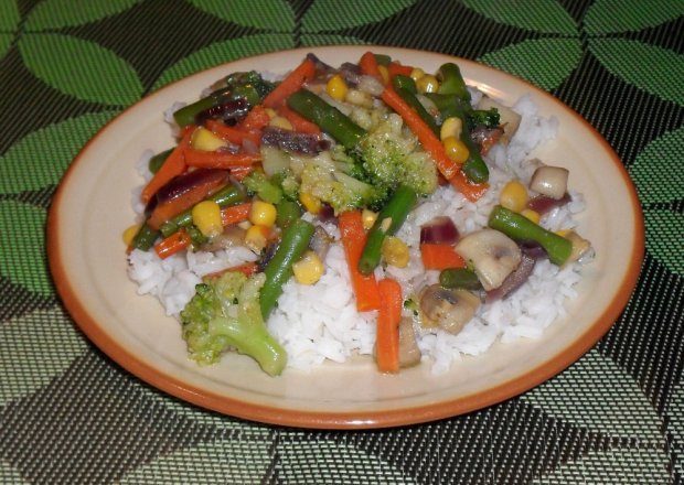 Fotografia przedstawiająca Warzywa do ryżu