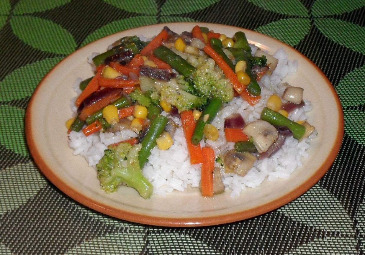 Warzywa do ryżu foto