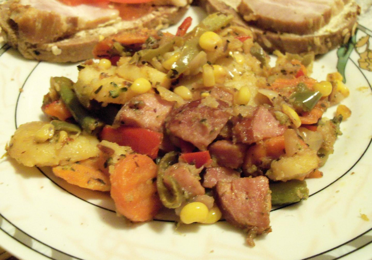 Warzywa na patelnię foto