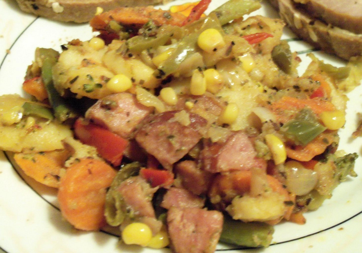 Warzywa na patelnię foto