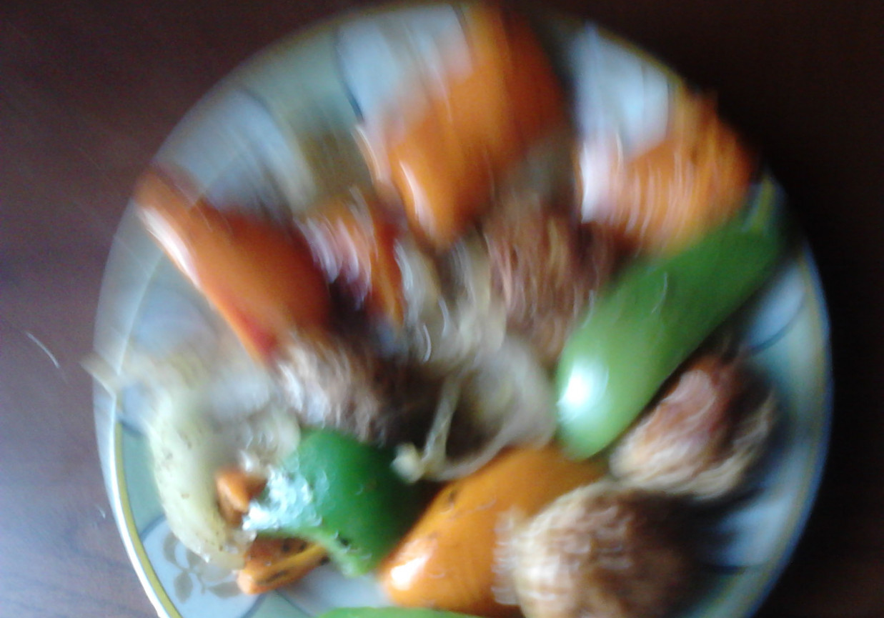 Warzywa smażone z ziołami foto