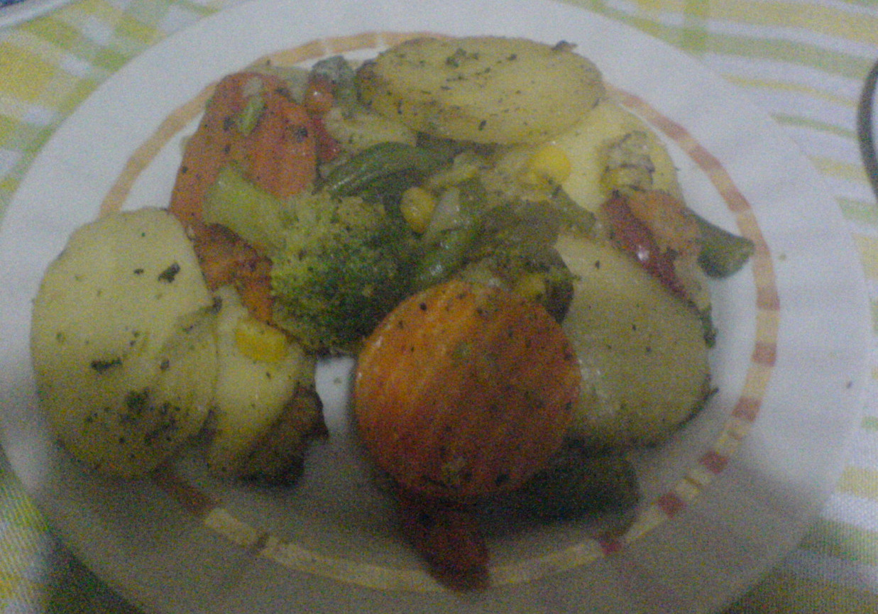 Warzywa w ziołach prowansalskich foto