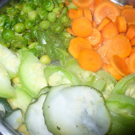 Krok 3 - Warzywa z kaszą gryczaną foto