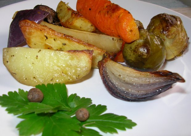 Fotografia przedstawiająca Warzywa zapiekane w pierniku