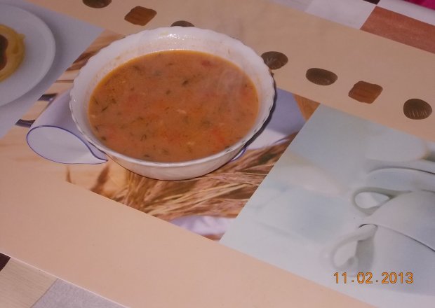 Fotografia przedstawiająca Warzywna zupa na barzancie