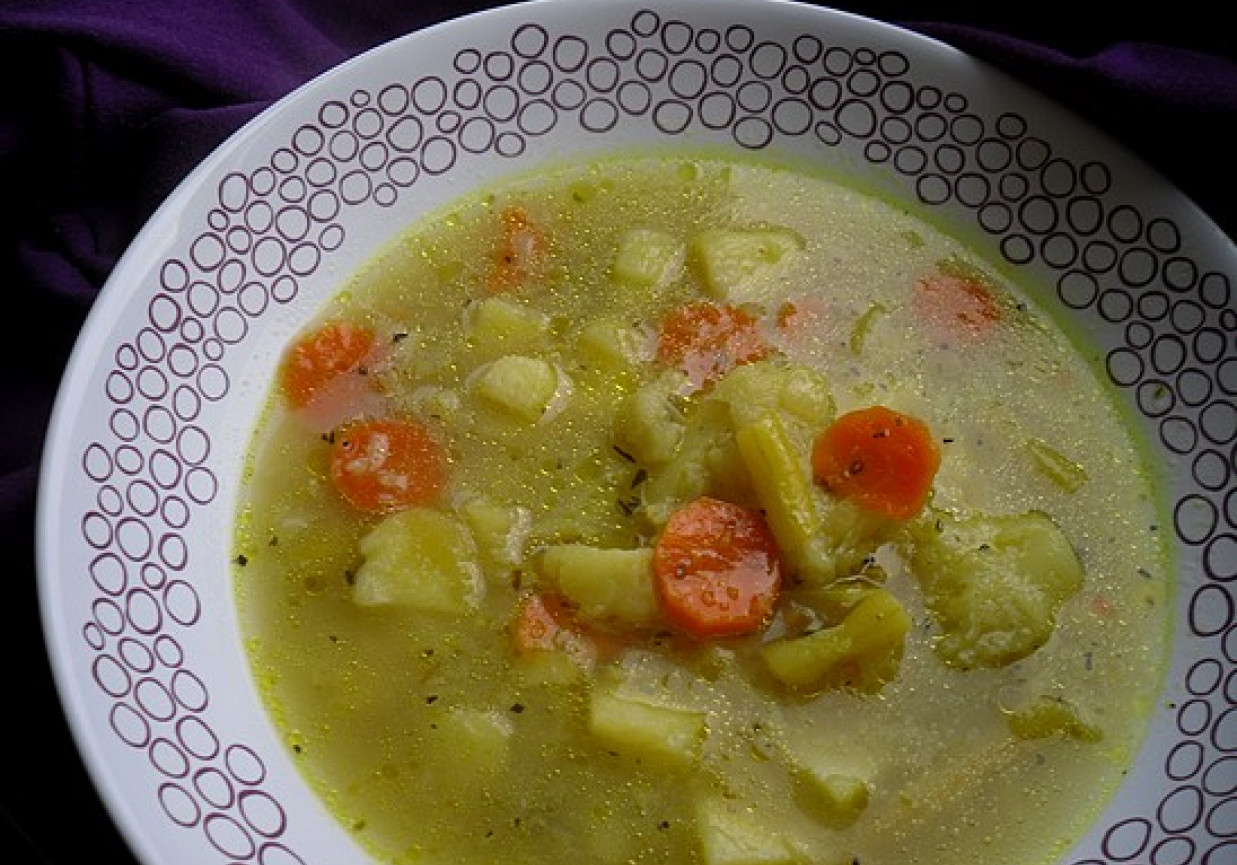 Warzywna zupa na ostro foto