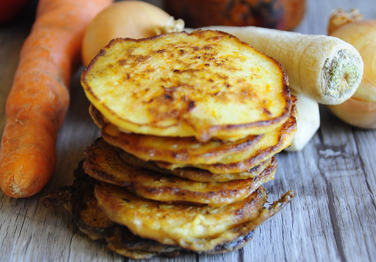 Warzywne pancakes foto