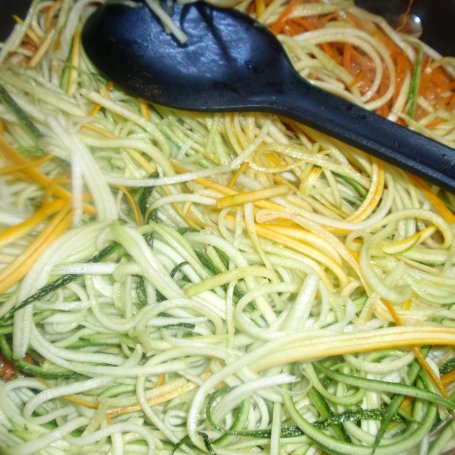 Krok 5 - Warzywne  spaghetti foto