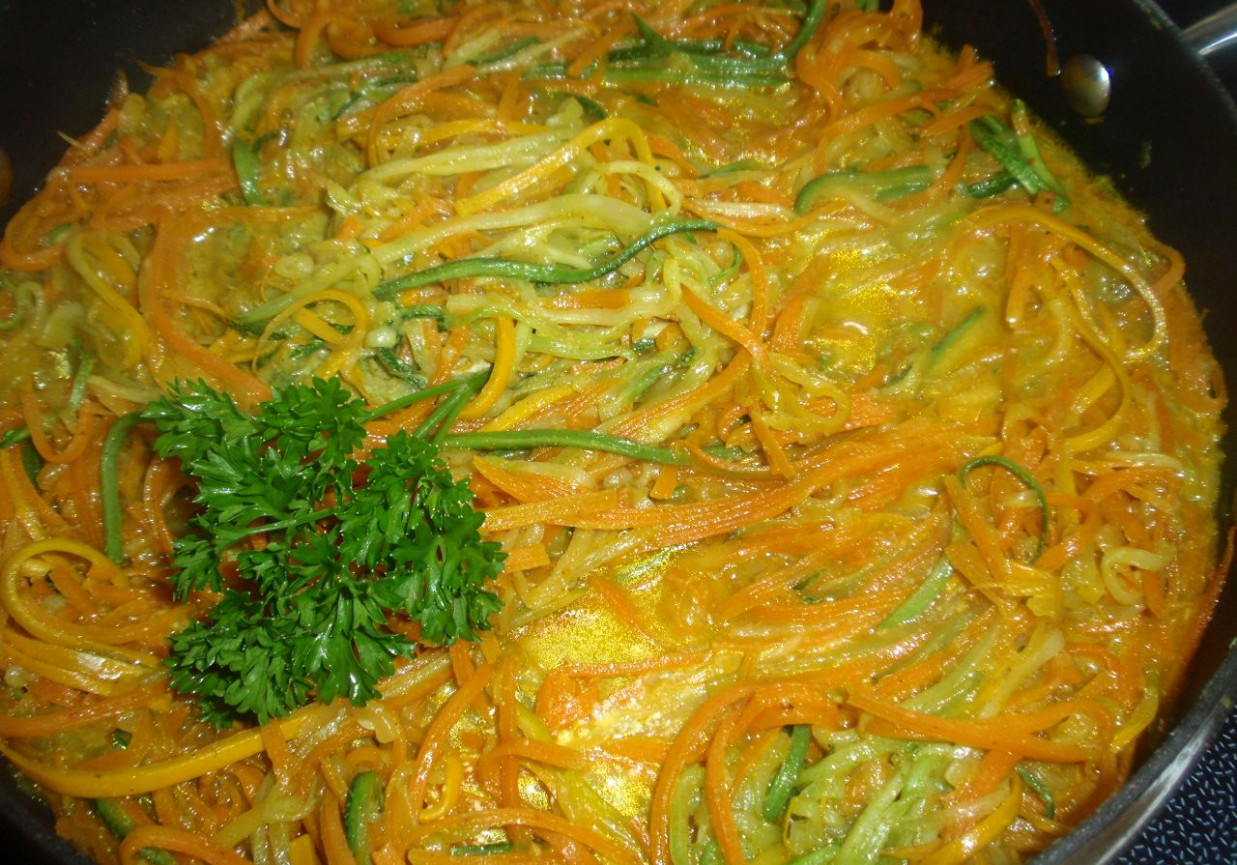 Warzywne  spaghetti foto