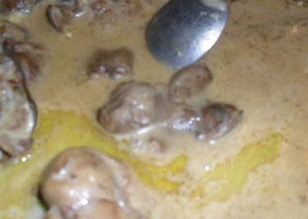 Fotografia przedstawiająca Wątróbka curry