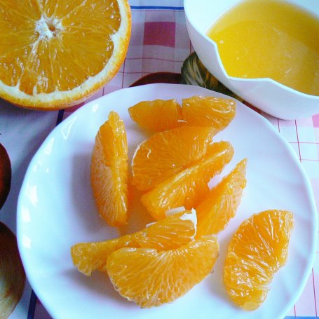 Krok 1 - Wątróbka w pomarańczach z chili foto