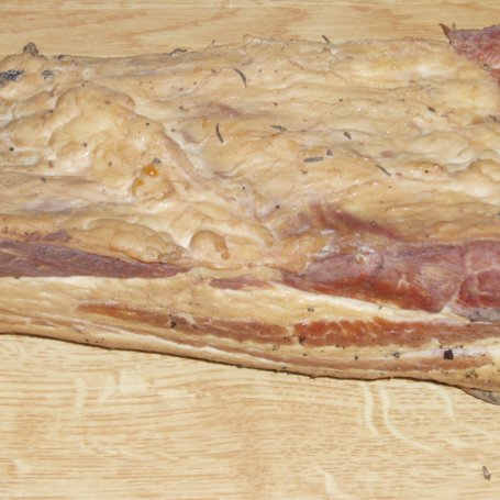 Krok 2 - WĘDZONY DOMOWY BOCZEK foto