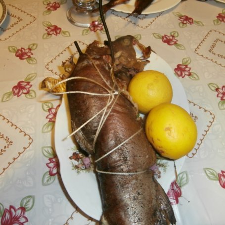 Krok 4 - wędzony pstrąg foto