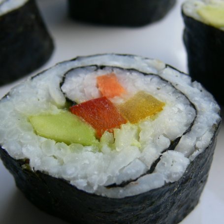 Krok 4 - Wega?skie ostre sushi foto