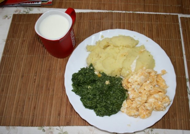 Fotografia przedstawiająca Wegetariański obiad