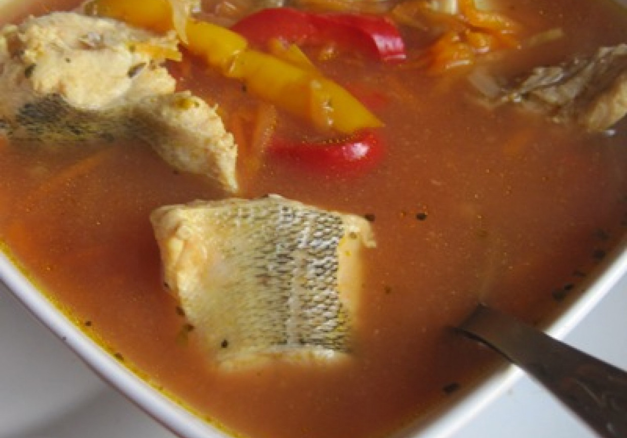 Węgierska zupa rybna - Halászlé po mojemu foto