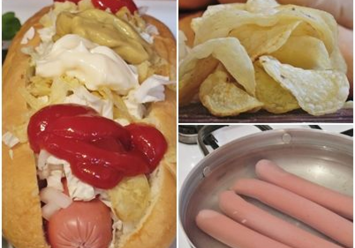 Wenezuelski hot - dog foto