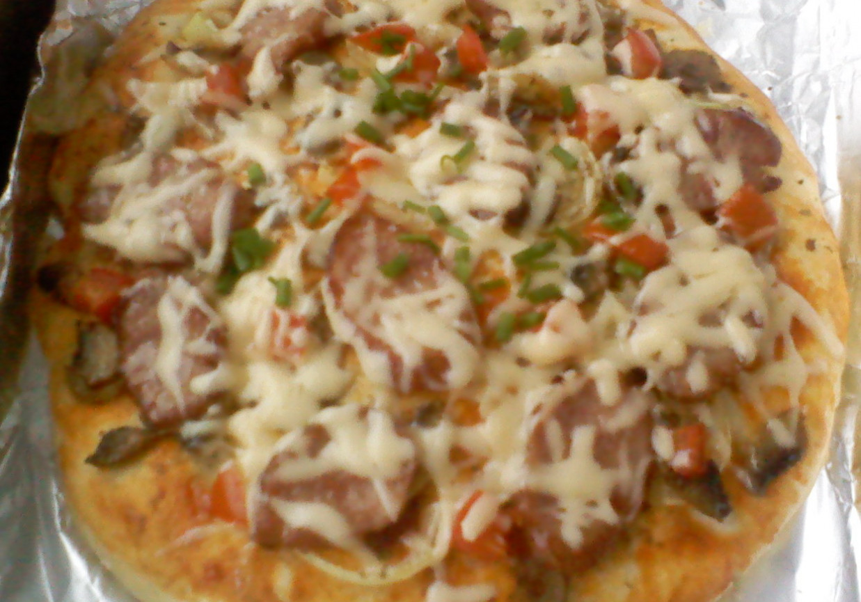 Wiejska pizza foto