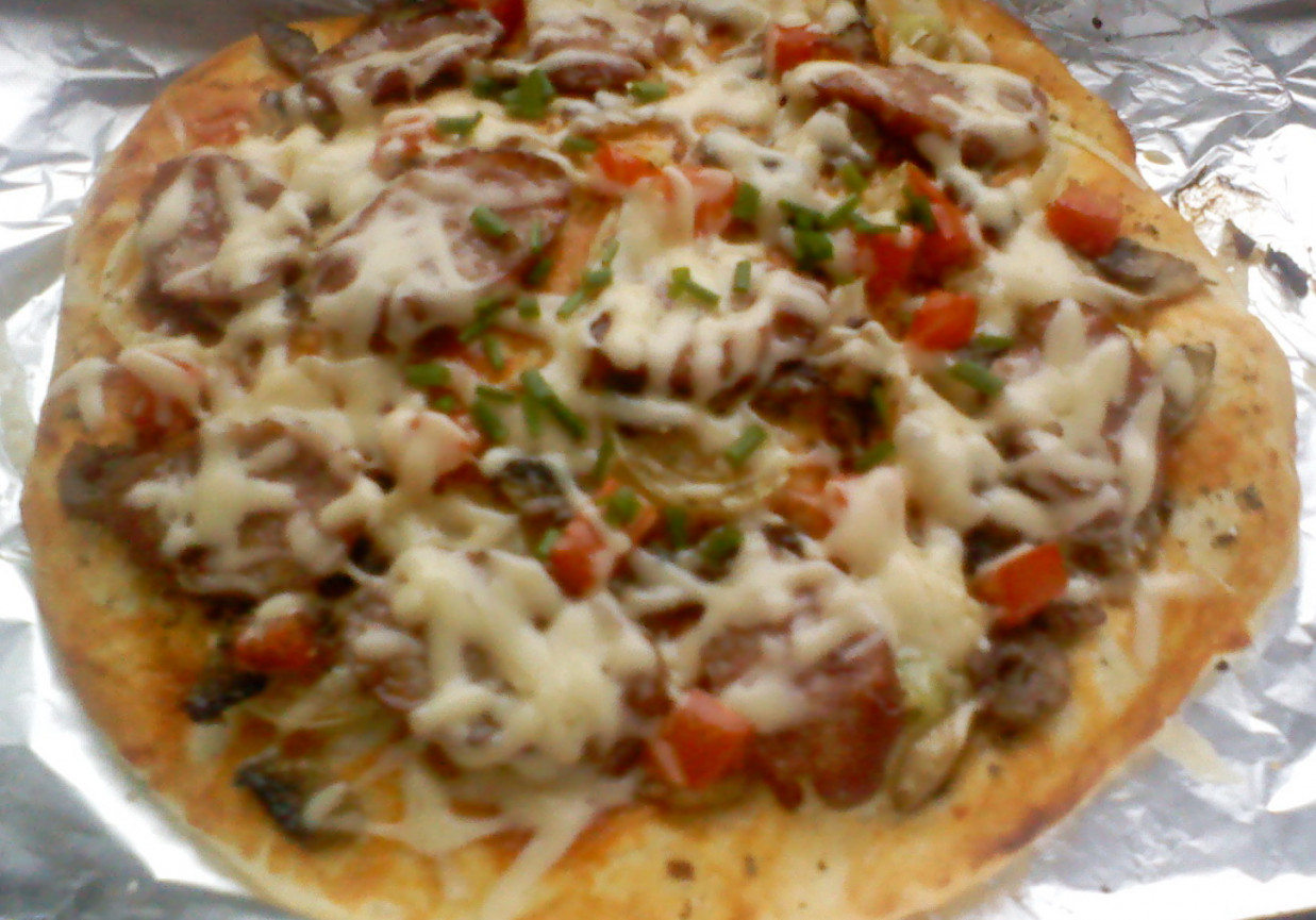Wiejska pizza foto