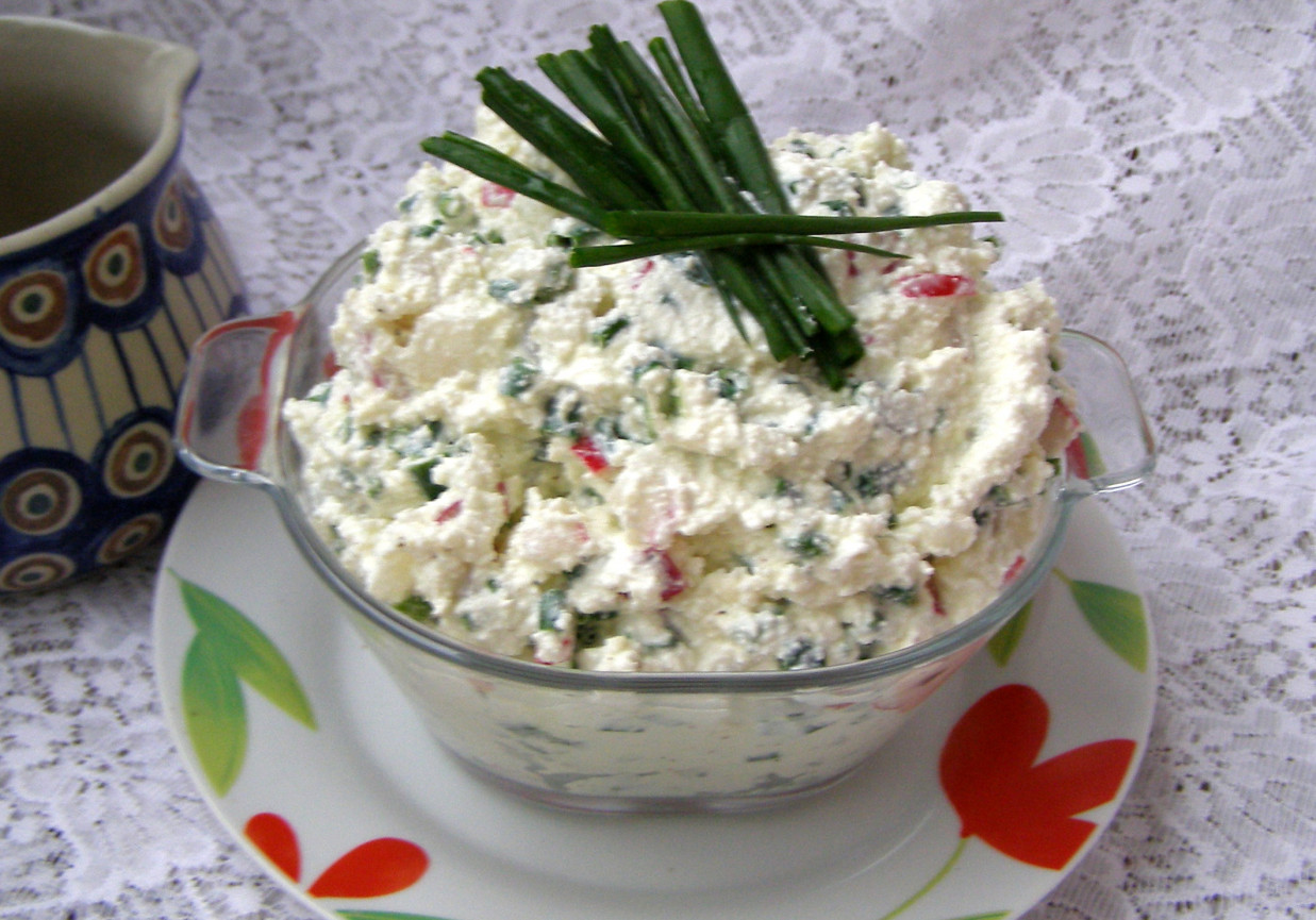 wiejski twarożek z jogurtem greckim.... DoradcaSmaku.pl