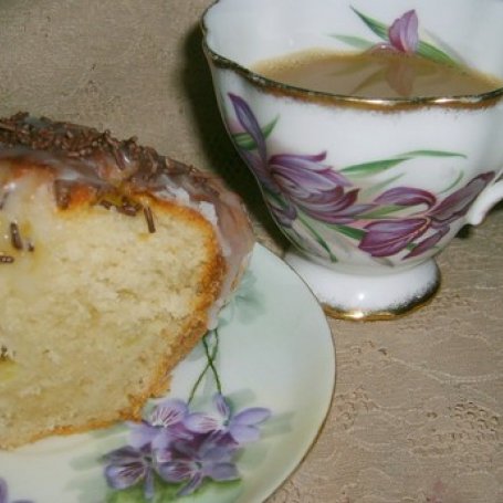 Krok 4 - wielka muffina gruszkowo jabłkowo rumowa z prodiża.... foto