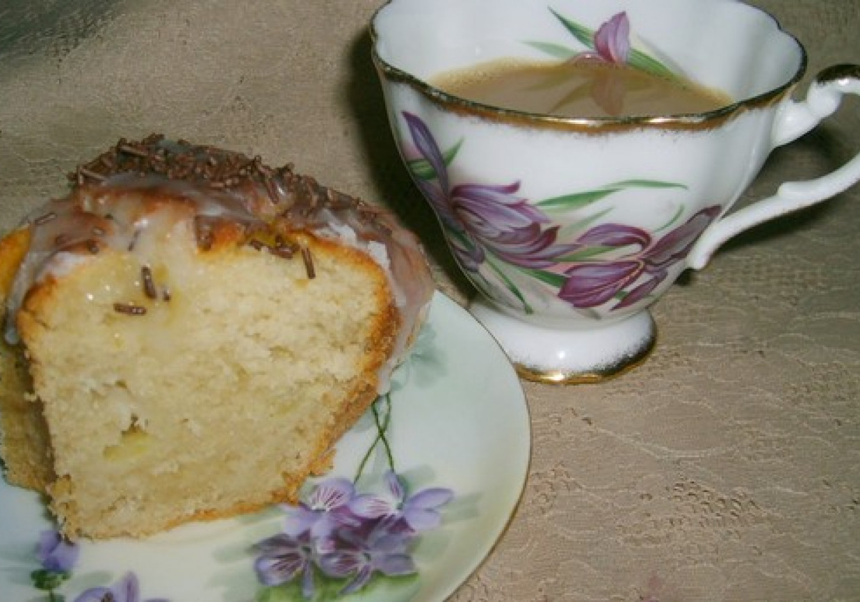 wielka muffina gruszkowo jabłkowo rumowa z prodiża.... foto