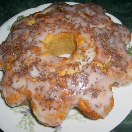 Krok 3 - wielka muffina gruszkowo jabłkowo rumowa z prodiża.... foto