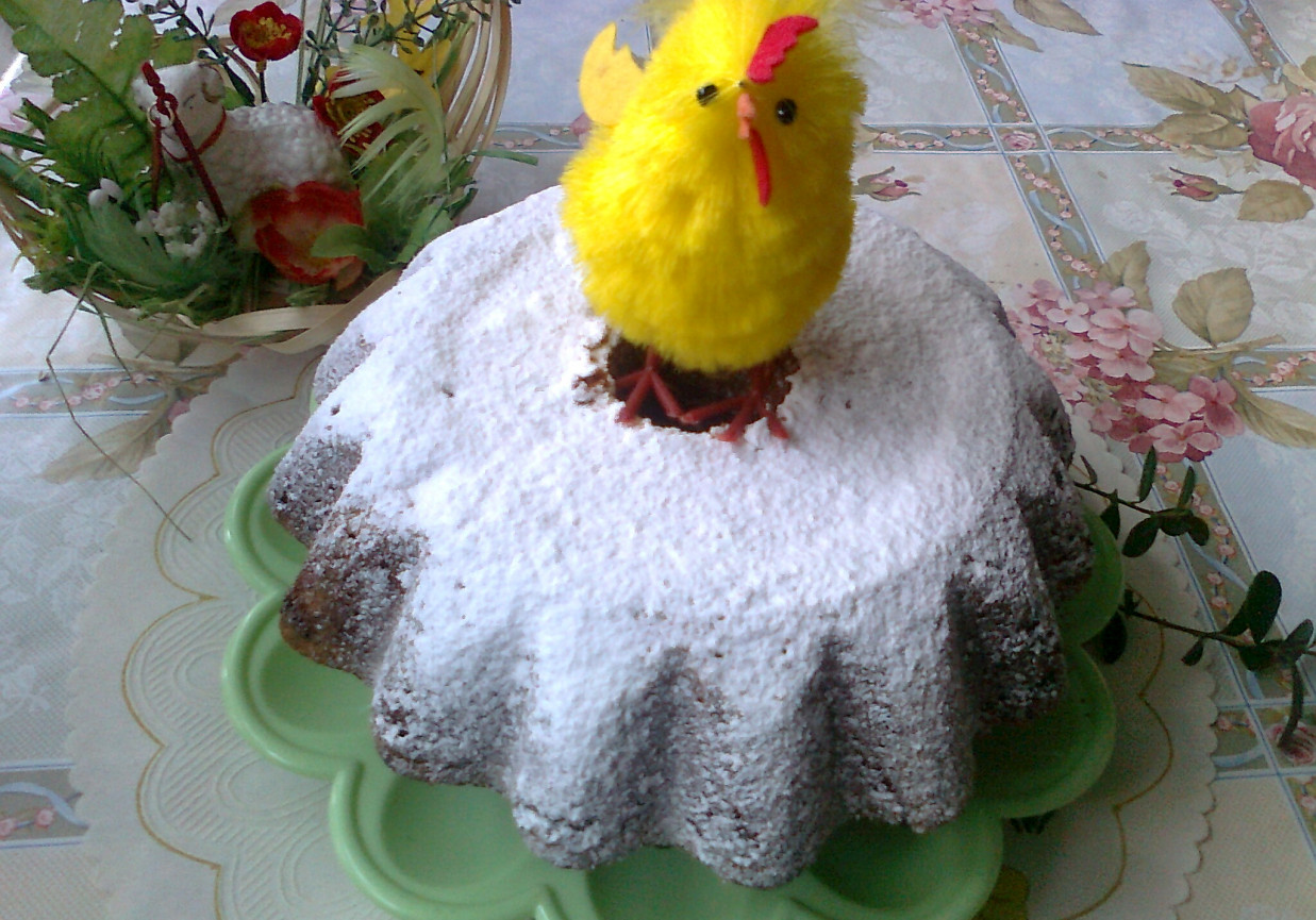 Wielkanocna babka z cytrynową nutą foto