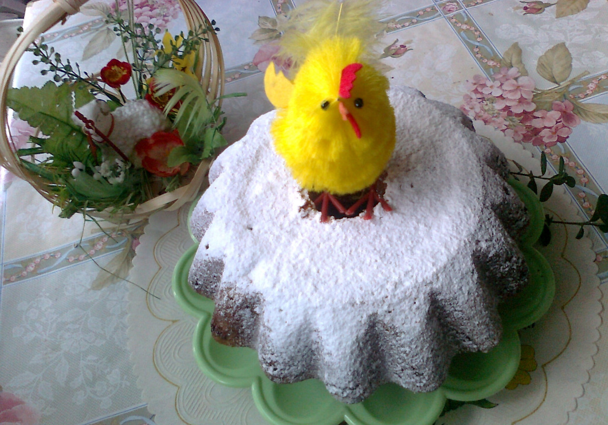 Wielkanocna babka z cytrynową nutą foto