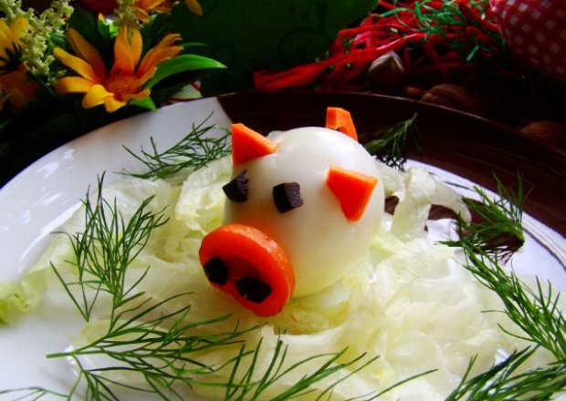 Fotografia przedstawiająca Wielkanocna świnka
