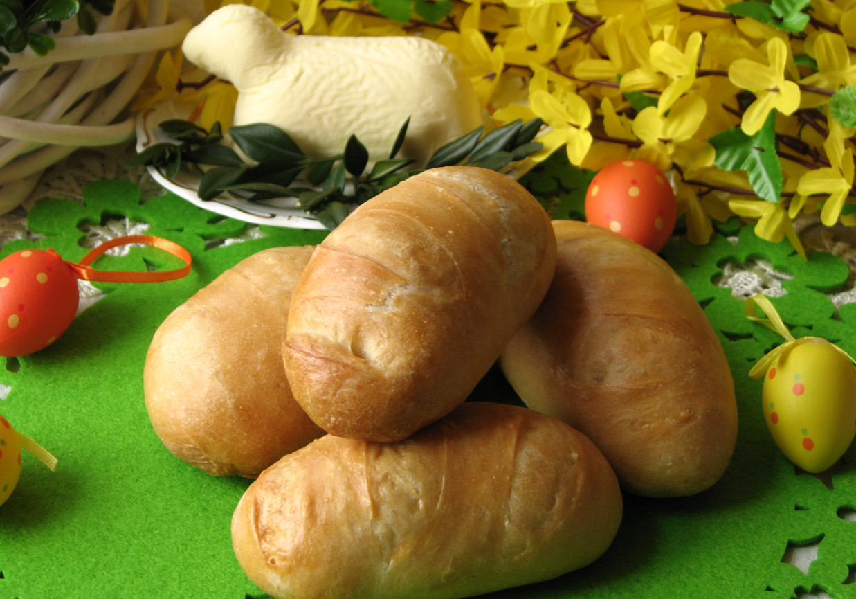 Wielkanocne chlebki do święconki foto