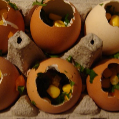 Krok 3 - Wielkanocne jajka-galaretki foto