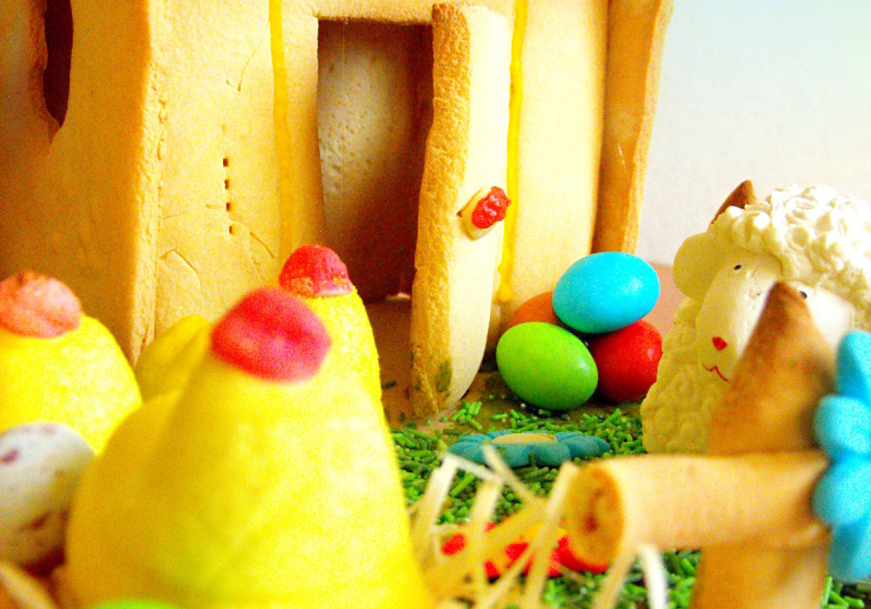 Wielkanocny domek foto
