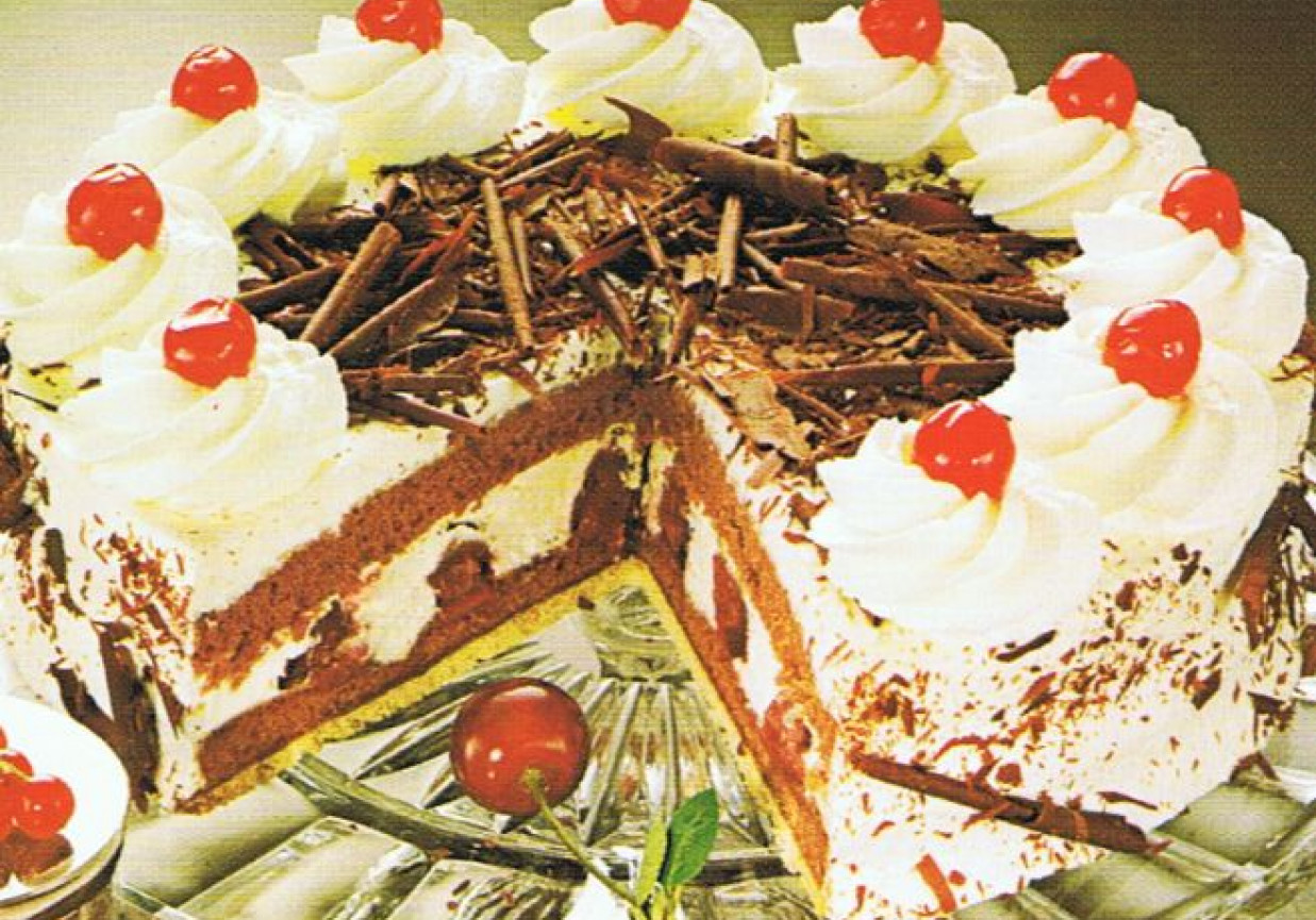 Wielkopolski tort wiśniowy foto