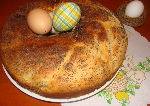 Fotografia przedstawiająca Wieniec Wielkanocny