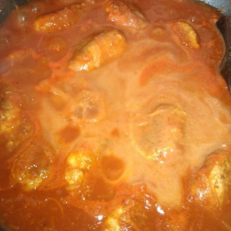 Krok 7 - Wieprzowe wałeczki w sosie marchewkowo-pomidorowym foto