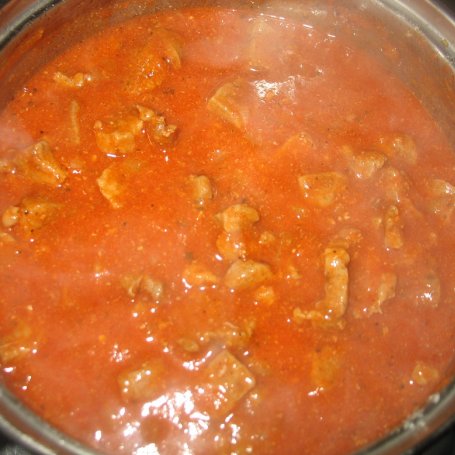 Krok 3 - Wieprzowina w sosie pomidorowym foto