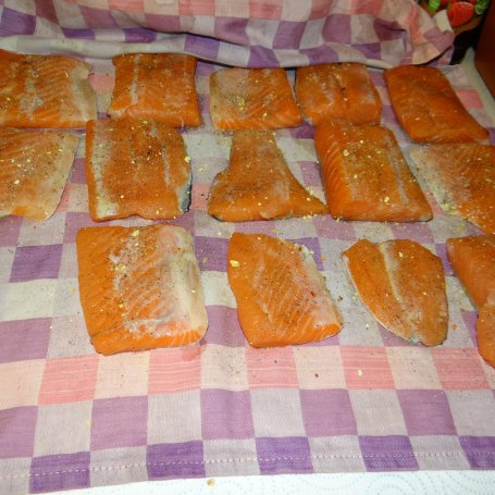 Krok 1 - Wigilijny łosoś norweski foto