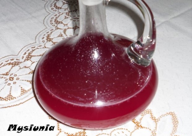Fotografia przedstawiająca Wino z czerwonych porzeczek