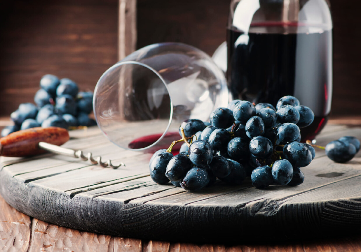 Wino z winogron 1-1-3 foto