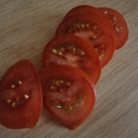 Krok 4 - WIOSENNA SAŁATKA Z GROSZKU CUKROWEGO foto